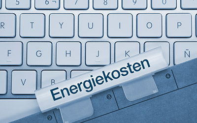 Darstellung von Energiekosten